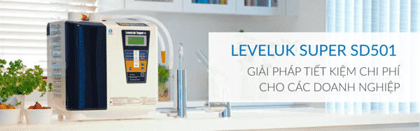 Máy Điện Giải Kangen Leveluk Super SD501