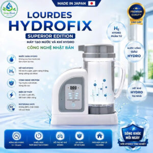 Nước Hydro, Máy tạo nước và khí hydro, Nước chống oxy hóa, trẻ hóa, Công dụng của nước Hydro, Lourdes, lourdes hydrofix, Lourdes Hydrofix Superior Edition, Máy tạo nước Hydro, Nước Hydro, nước hydrogen