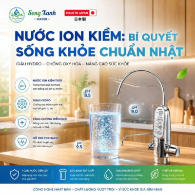 Nước điện giải ion kiềm