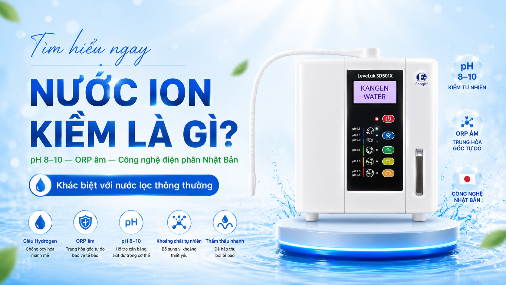 Nước ion kiềm là gì