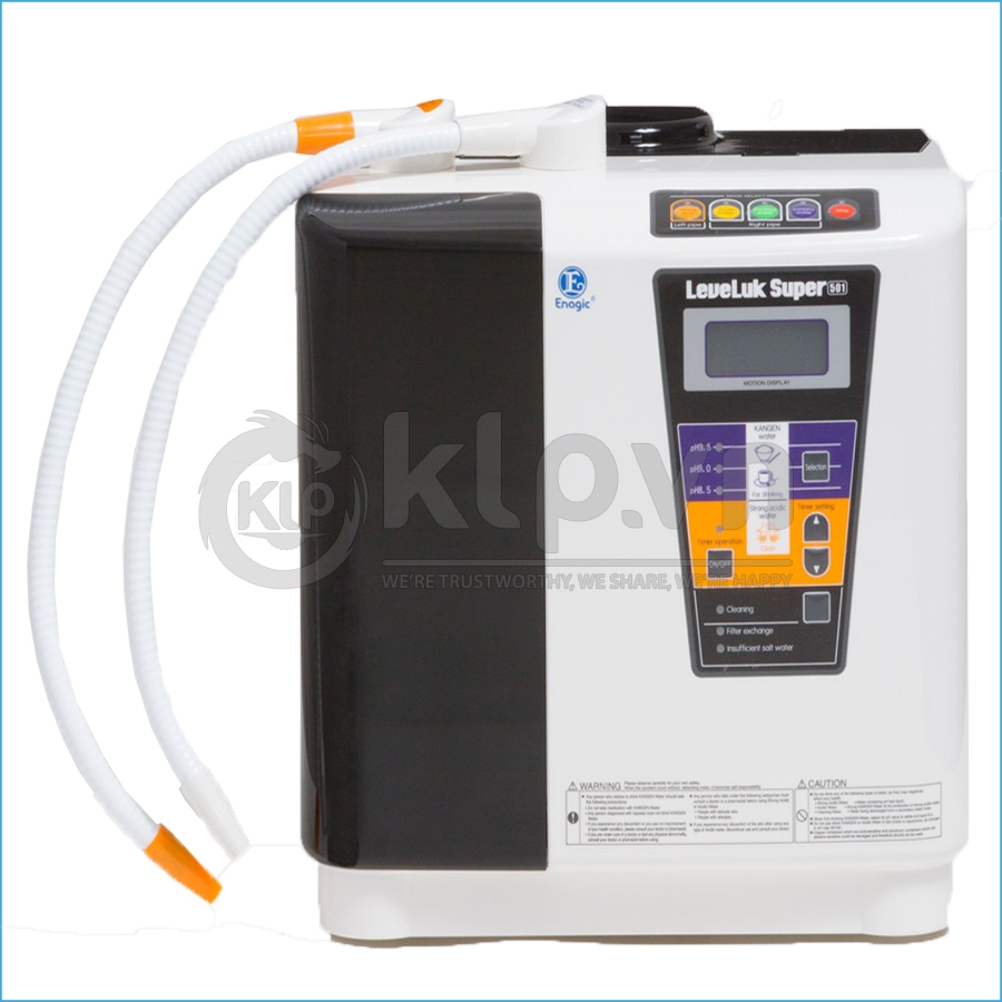 máy lọc nước điện giải ion kiềm kangen leveluk super sd501