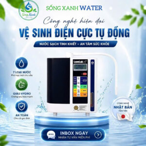 Máy Điện Giải Ion Kiềm Kangen SD501 Hydrogen cao cấp Nhật Bản