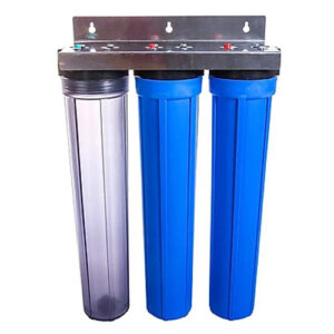 Bộ lọc nước thô 3 cốc lọc 20 inch