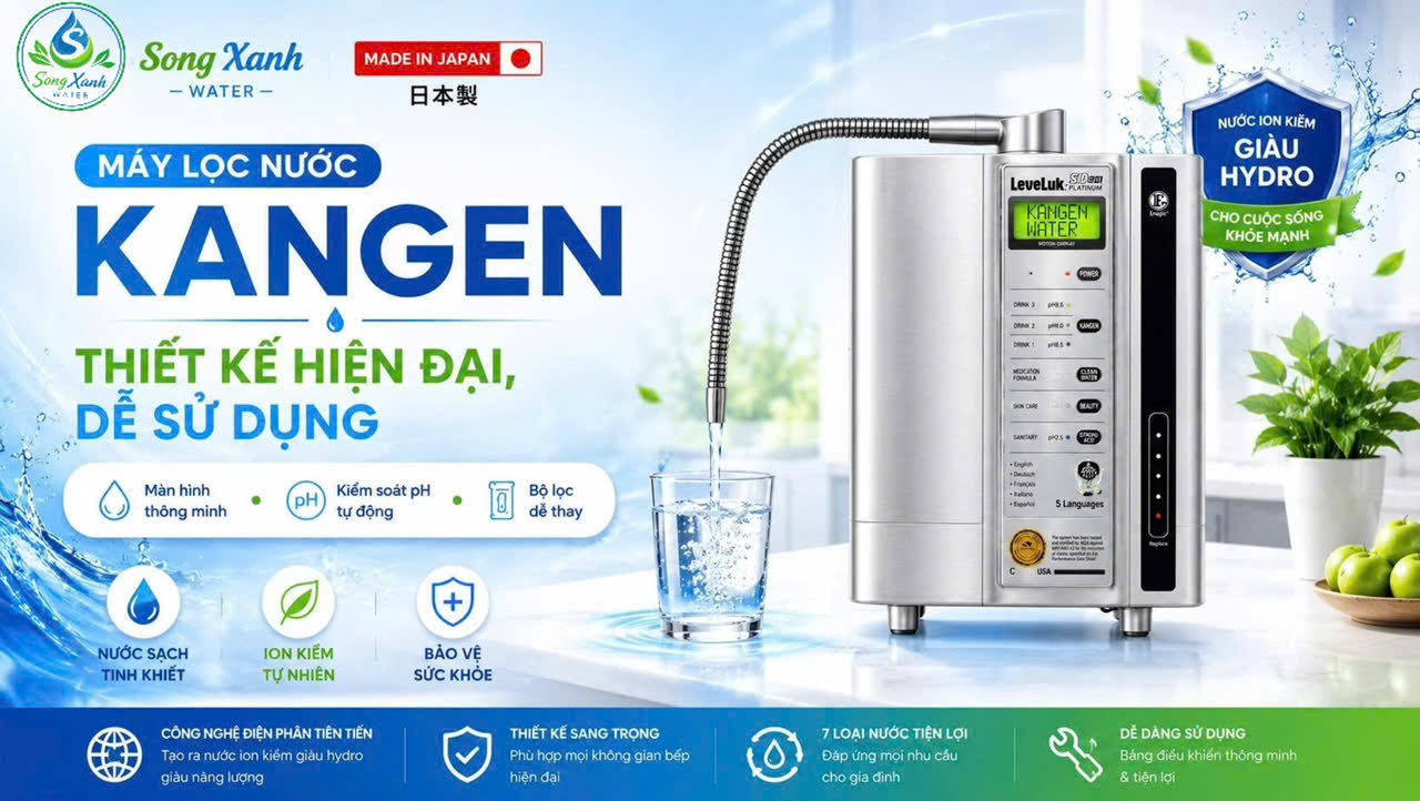 Lọc nước ion kiềm
