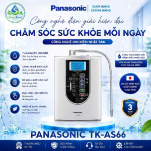 Máy điện giải ion kiềm Panasonic TK-Á66