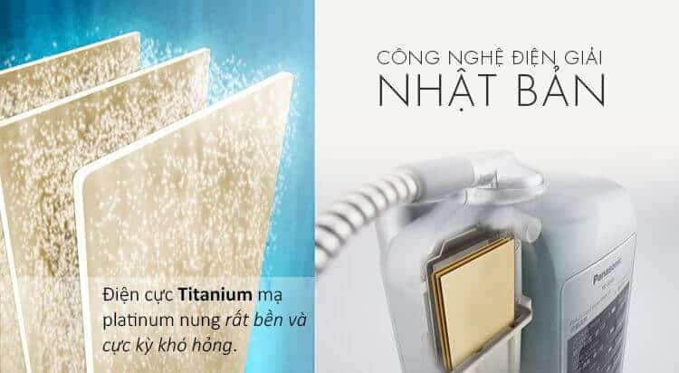 nước sạch được đưa vào buồng điện phân – nơi diễn ra quá trình tạo ra nước ion kiềm thực sự. TK-AS45 sử dụng phương pháp điện phân liên tục