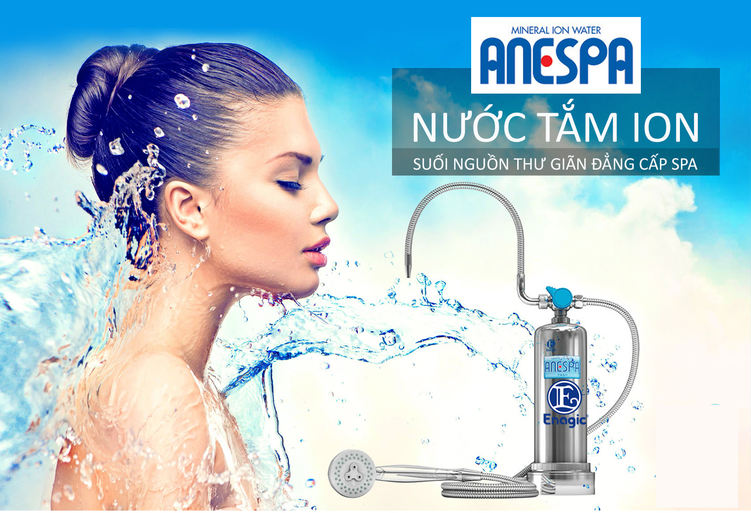 Máy tắm khoáng kangen Anespa DX