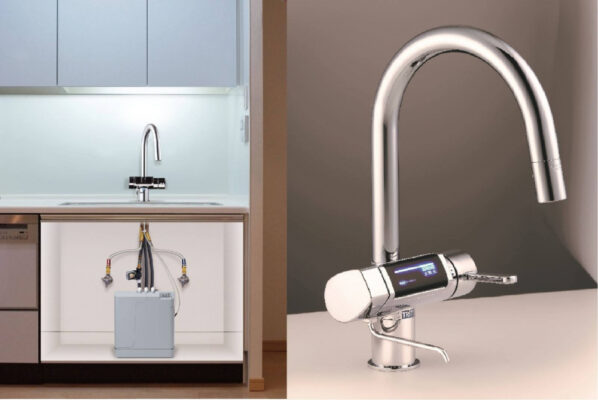 Sản phẩm Trim ion Gracia được sản xuất 100% tại Nhật Bản và đã được Bộ y tế Nhật Bản chứng nhậ Trim ion Gracia có thể được coi là dòng máy lọc nước đẳng cấp nhất dành cho căn bếp. 